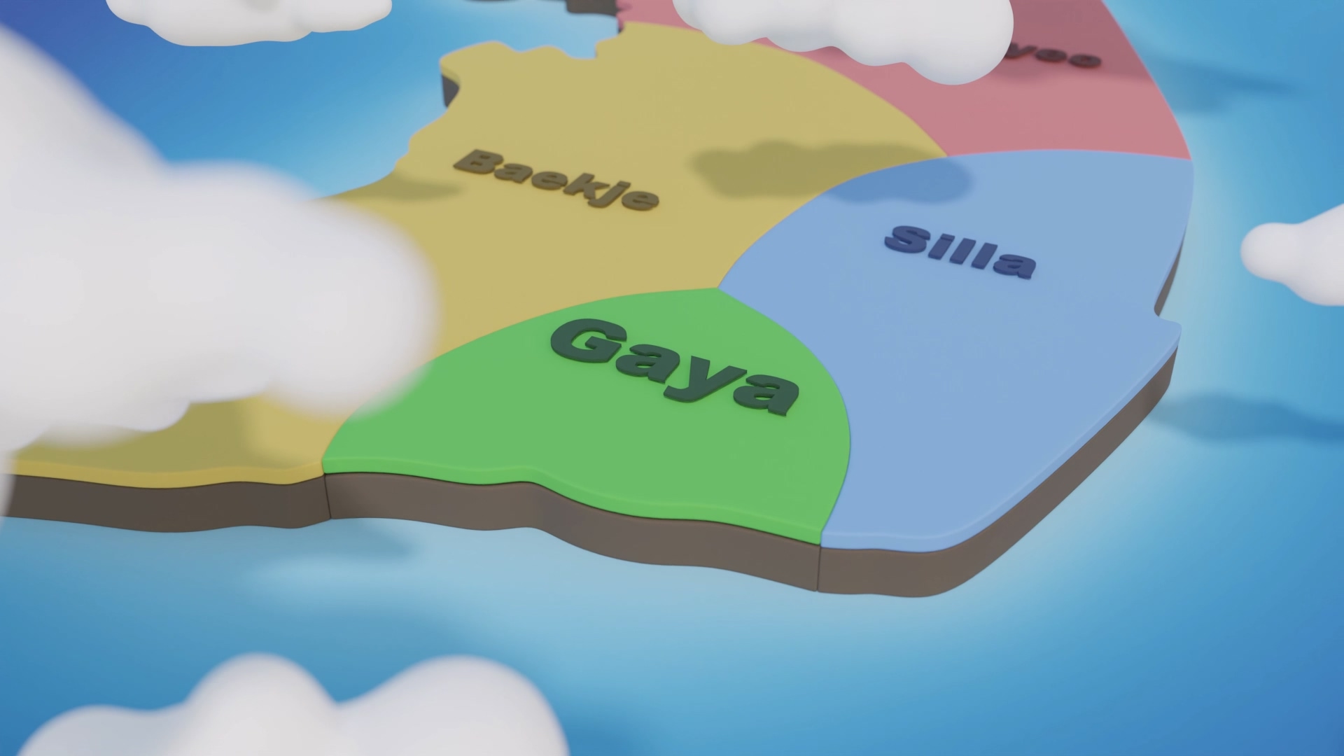 가야 고분군 3D 인트로 영상 이미지 2