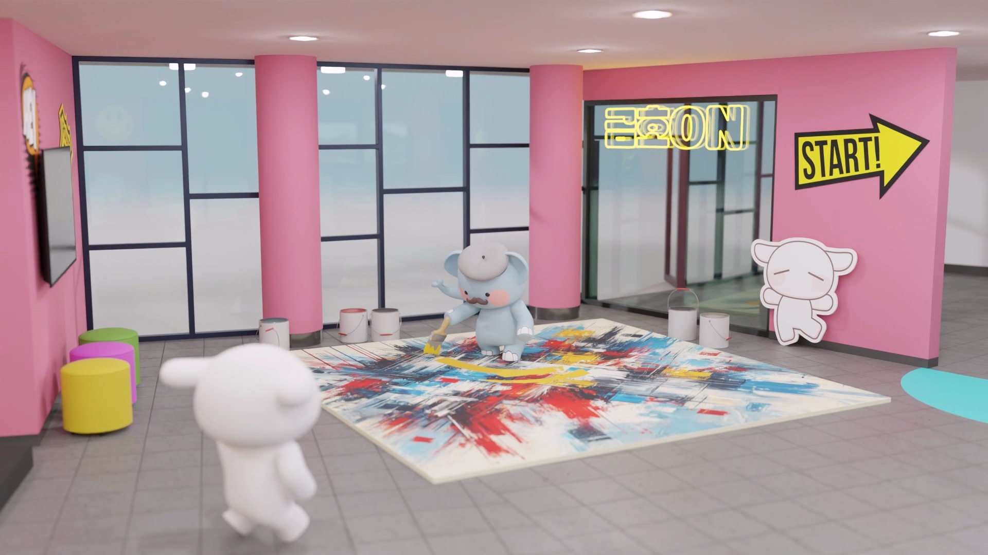 금호ON 프로젝트 3D 인트로 영상 이미지 7